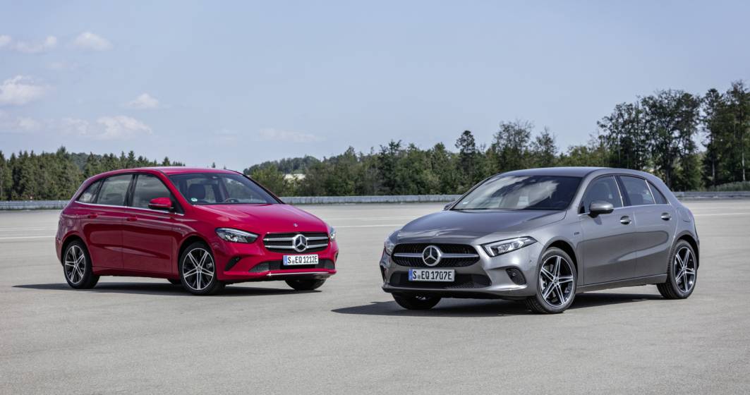 Imagine pentru articolul: Mercedes-Benz Clasa A si Clasa B primesc versiuni plug-in hybrid: autonomie electrica de pana la 69 de kilometri