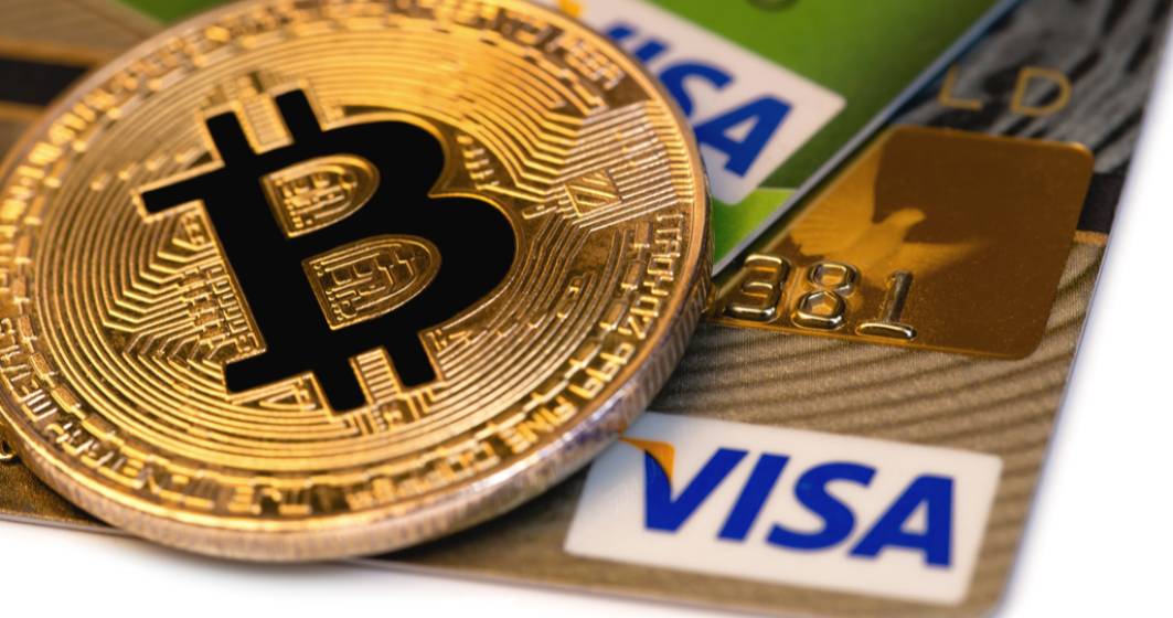 Imagine pentru articolul: Deținătorii de carduri Visa vor putea plăti în criptomonede la peste 70 de milioane de comercianți