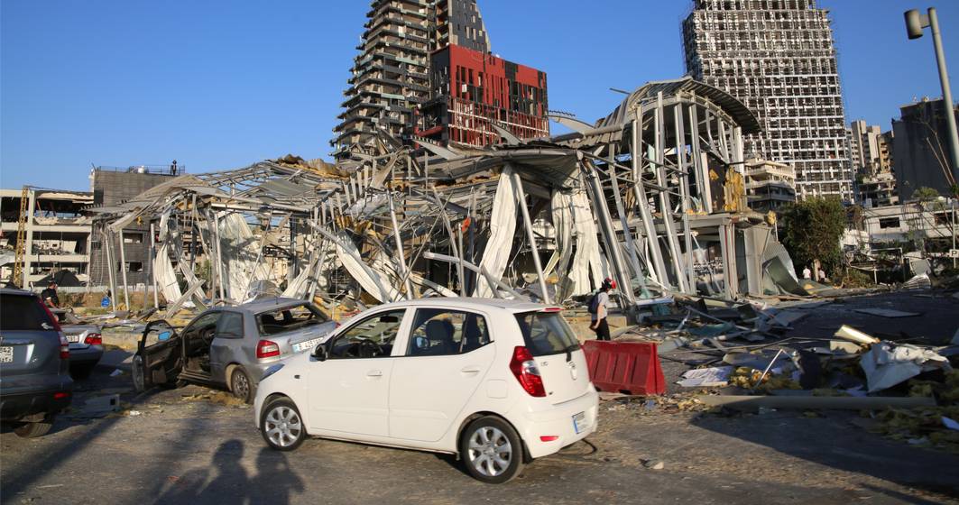 Imagine pentru articolul: Primii vinovați în cadrul exploziei din Beirut: 16 persoane arestate