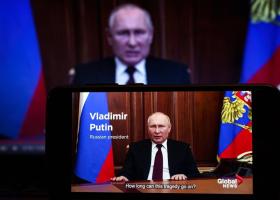 Imagine: Un nou discurs halucinant al lui Putin: Facem totul pentru eradicarea...