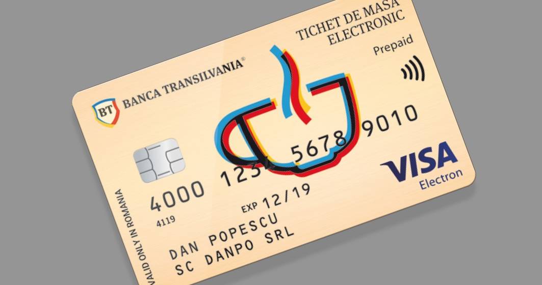 Imagine pentru articolul: Banca Transilvania lanseaza sub sigla Visa un card de masa contactless