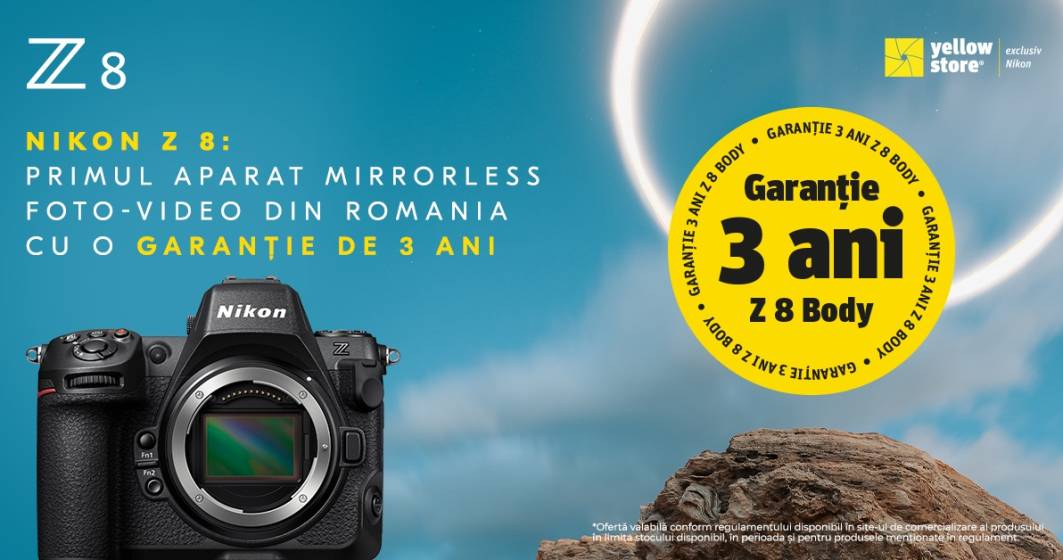 Imagine pentru articolul: Nikon Z 8 - primul aparat foto-video mirrorless din România cu o garanție de 3 ani!
