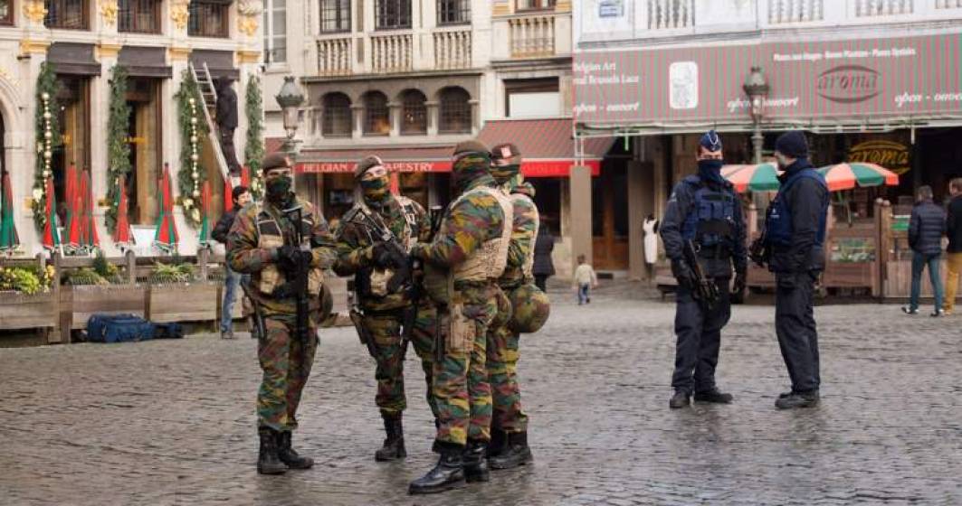 Imagine pentru articolul: Noi violente la Bruxelles: Politia a arestat 50 de persoane