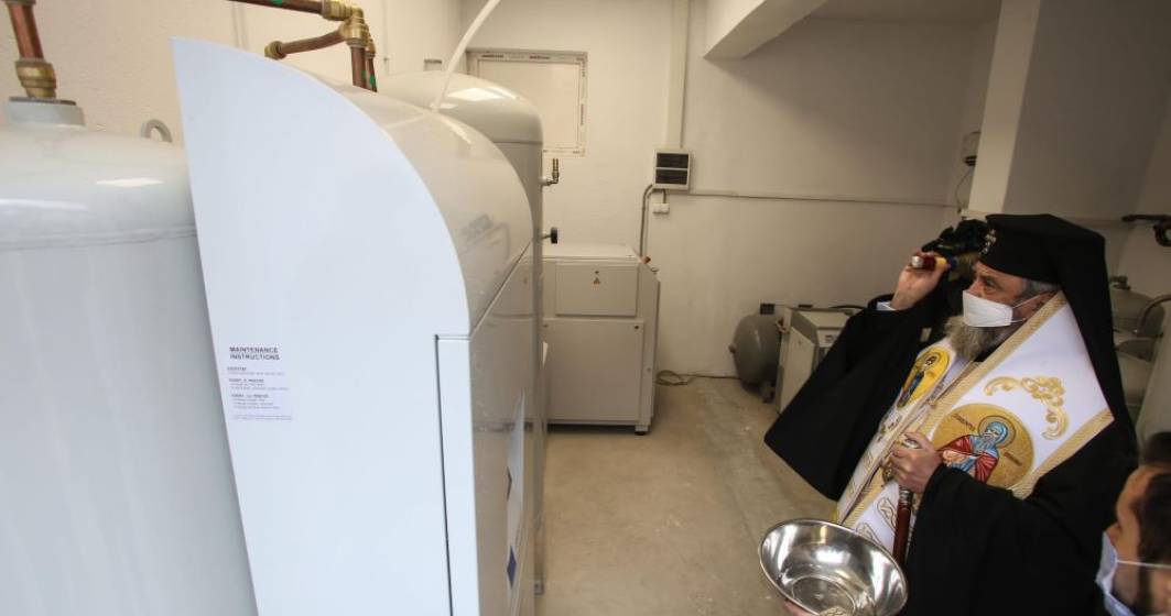 Imagine pentru articolul: Arhiepiscopia a donat o staţie de oxigen pentru Spitalul de Pneumoftiziologie din Sibiu, unde sunt pacienţi cu COVID-19
