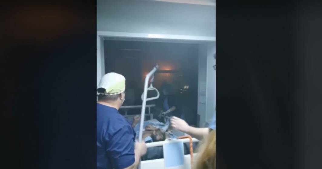 Imagine pentru articolul: Un nou incident într-un spital din România: pacienții au fost evacuați din cauza fumului