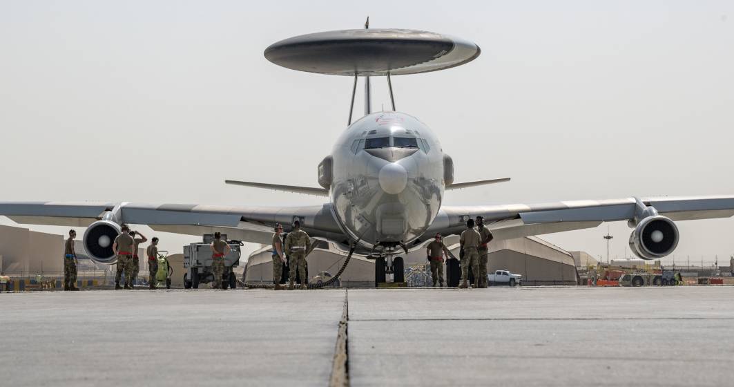 Imagine pentru articolul: Avioanele AWACS sosesc în România. Fiecare poate supraveghea peste 300.000 km pătrați
