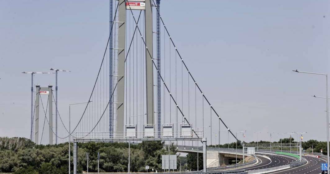 Imagine pentru articolul: La doar un an de la deschiderea lui, Podul de la Brăila va fi reasfaltat. Cât durează lucrările