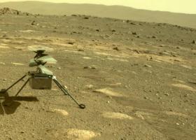 Imagine: Micul elicopter trimis de NASA pe Marte a transmis mesajul de „Adio!”