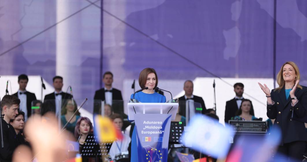 Imagine pentru articolul: Maia Sandu: Obiectivul nostru este ca Republica Moldova să fie membru UE cu drepturi depline până în 2030