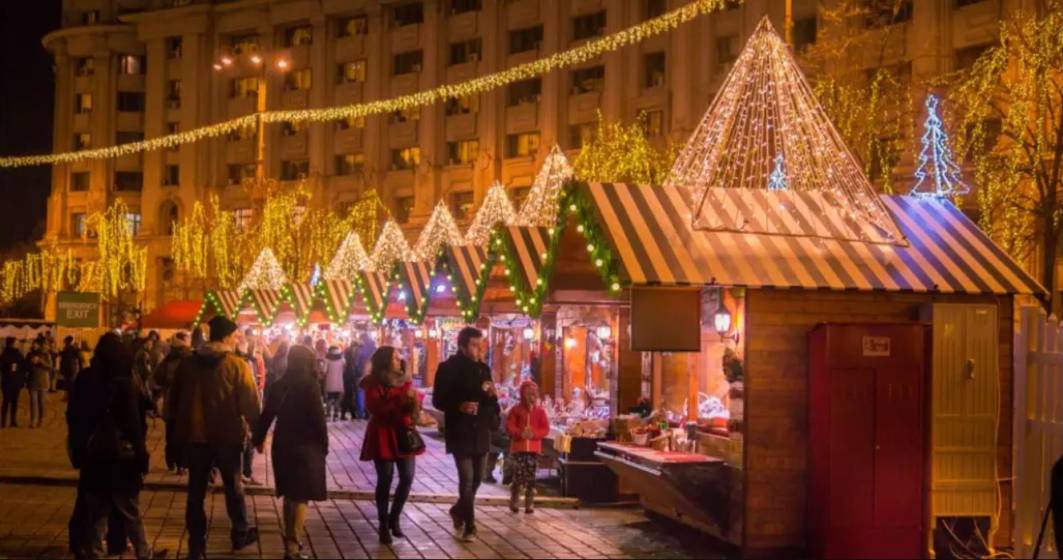 Imagine pentru articolul: Când se aprind luminițele de Crăciun din București, în 2021