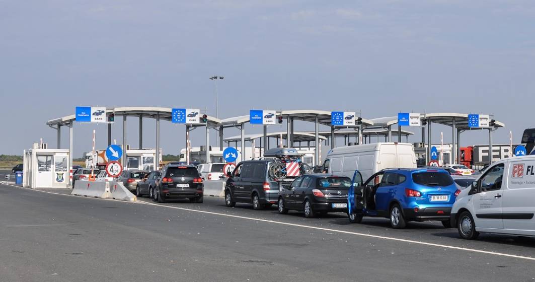 Imagine pentru articolul: Trafic intens în vămi, pe sensul de intrare în România. Nici aeroporturile nu scapă de aglomerație