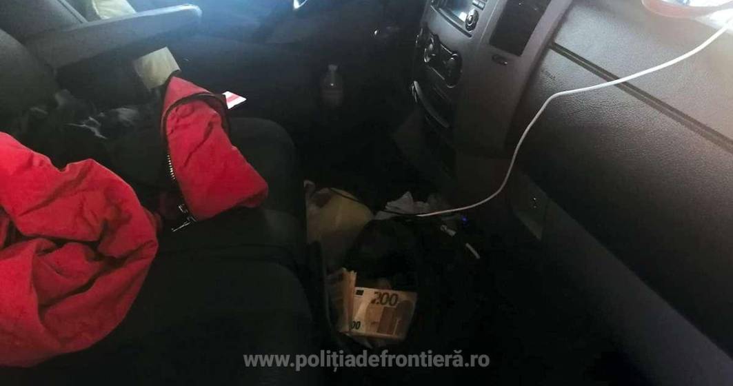 Imagine pentru articolul: Șofer ucrainean, prins la frontieră cu aproape 320.000 de euro într-o geantă. Ce explicație a dat