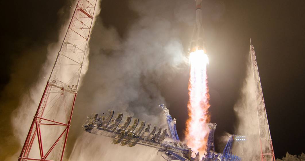 Imagine pentru articolul: Rusia a lansat o rachetă Soiuz cu sateliți militari