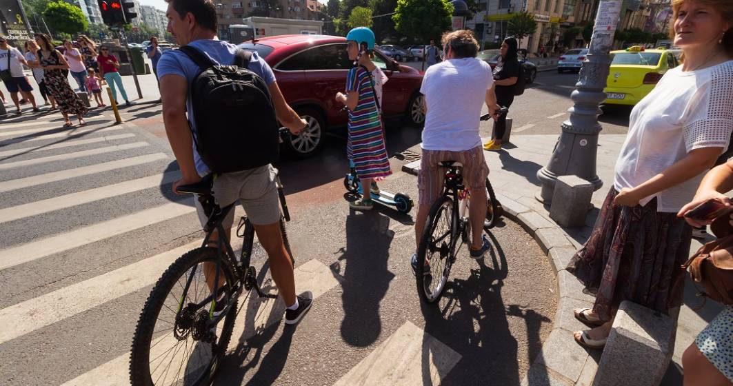 Imagine pentru articolul: Romania, cea mai periculoasa tara din UE pentru biciclisti si pietoni