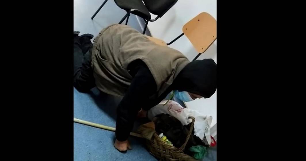 Imagine pentru articolul: VIDEO: Un bătrân cere ajutor în genunchi pe holurile unui spital din Corabia. Ministrul Sănătății a cerut o anchetă