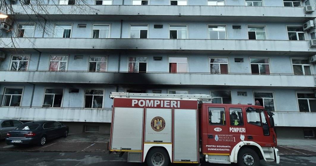 Imagine pentru articolul: Incendiul de la Matei Balș: ce a descoperit corpul de control al prim-ministrului