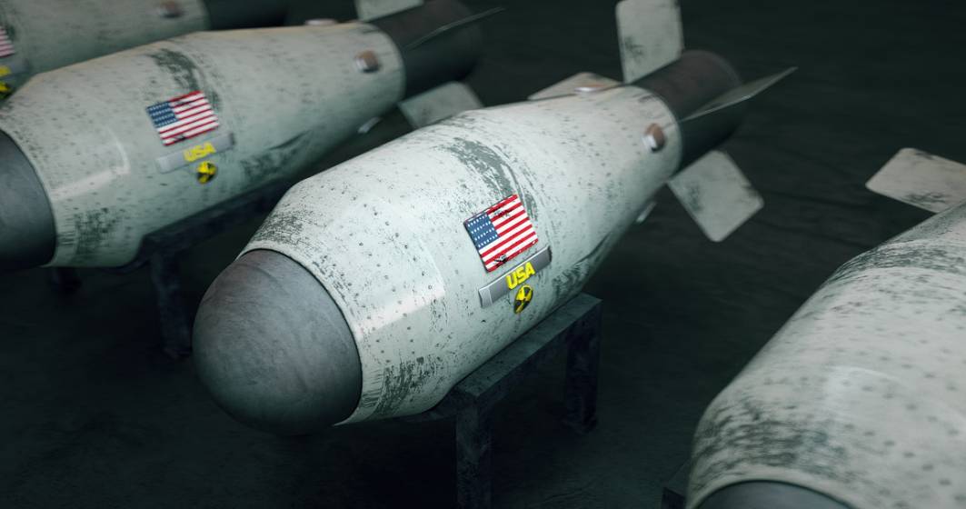 Imagine pentru articolul: Bombă nucleară americană ar fi fost avariată la o bază din Europa: A fost „peticită” cu bandă adezivă