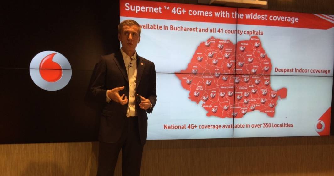 Imagine pentru articolul: Vodafone a lansat Supernet 4G+ - ce promite operatorul