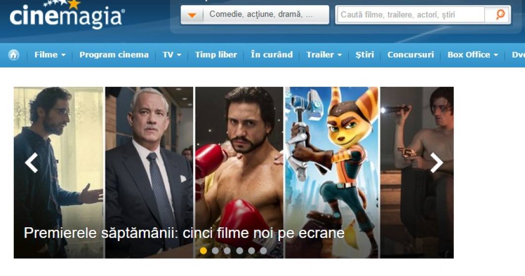 Imagine pentru articolul: Compania care opereaza platforma Cinemagia.ro, suspectata de implicare intr-o posibila practica anticoncurentiala