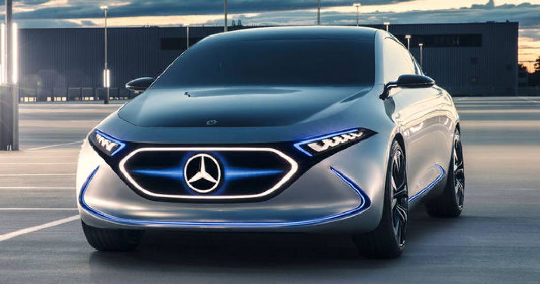 Imagine pentru articolul: Mercedes EQA: conceptul electric are 272 de cai putere si autonomie de 400 de kilometri
