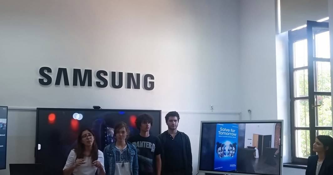 Imagine pentru articolul: De la idee la proiect. Samsung Electronics România deschide înscrierile la Solve for Tomorrow, o competiție dedicată elevilor de liceu