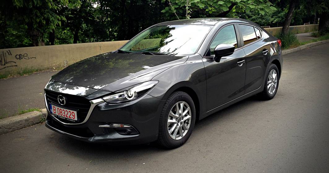 Imagine pentru articolul: Test drive cu Mazda3 sedan facelift si motorul diesel de 1,5 litri 105 CP