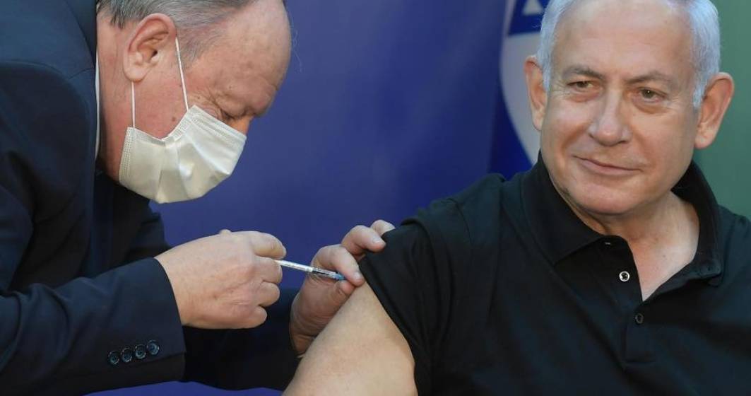 Imagine pentru articolul: Campania masivă de vaccinare a Israelului nu face față valului mare de noi cazuri