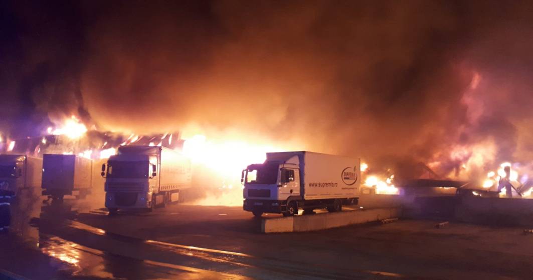 Imagine pentru articolul: Incendiu la o hala de productie de condimente din Alba Iulia