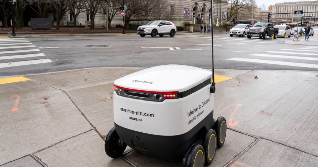 Imagine pentru articolul: Glovo vrea să facă livrări cu roboți autonomi, la Brașov