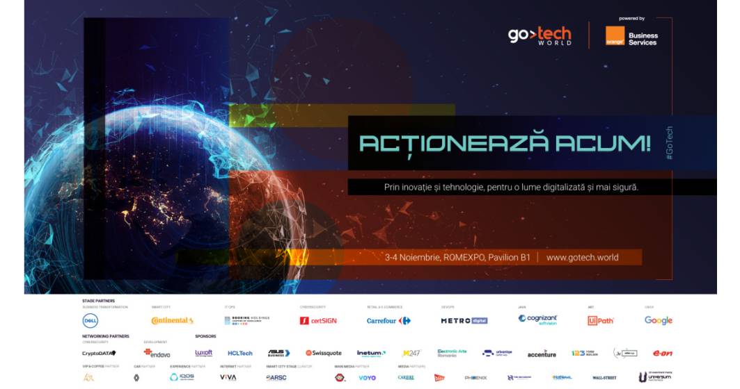 Imagine pentru articolul: Orange Business Services, partener principal al celei de-a XI-a ediții a GoTech World 2022    