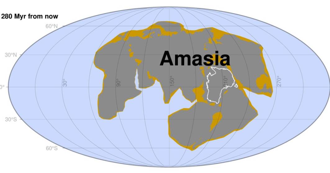 Imagine pentru articolul: Chiar și oceanele dispar. Ce este Amasia, noul supercontinent care se va forma în locul Oceanului Pacific