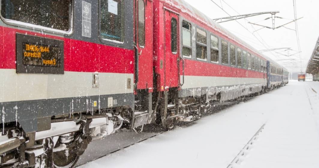 Imagine pentru articolul: Trenuri anulate din cauza chiciurei. Care sunt cele mai afectate rute