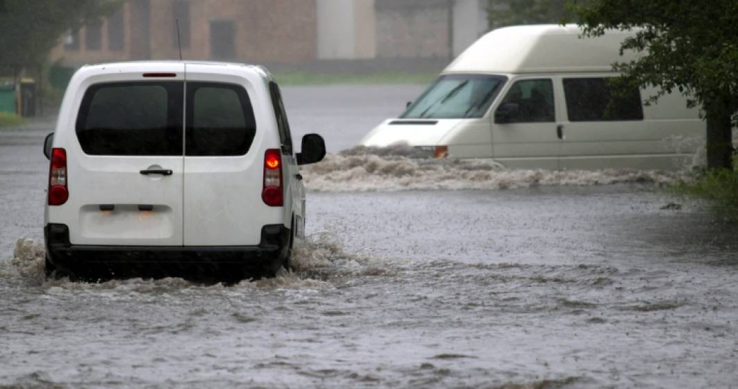 Imagine pentru articolul: Cod galben de inundatii pe rauri din 10 judete, de luni pana miercuri