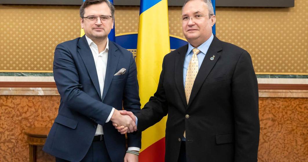 Imagine pentru articolul: Ministrul ucrainean de externe: Nu vom uita niciodată ce a făcut România. Ce spune diplomatul despre posibil un ajutor militar