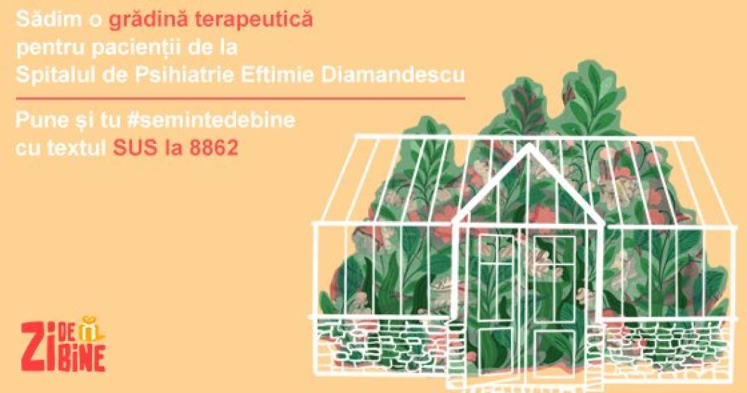 Imagine pentru articolul: Asociația Zi de Bine construiește o grădină terapeutică pentru 200 de pacienți de la Spitalul de Psihiatrie Eftimie Diamandescu