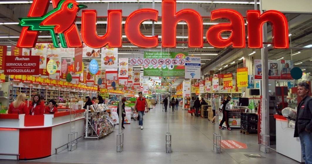 Imagine pentru articolul: Auchan renunță la casele de marcat clasice și merge pe varianta 100% self-scan