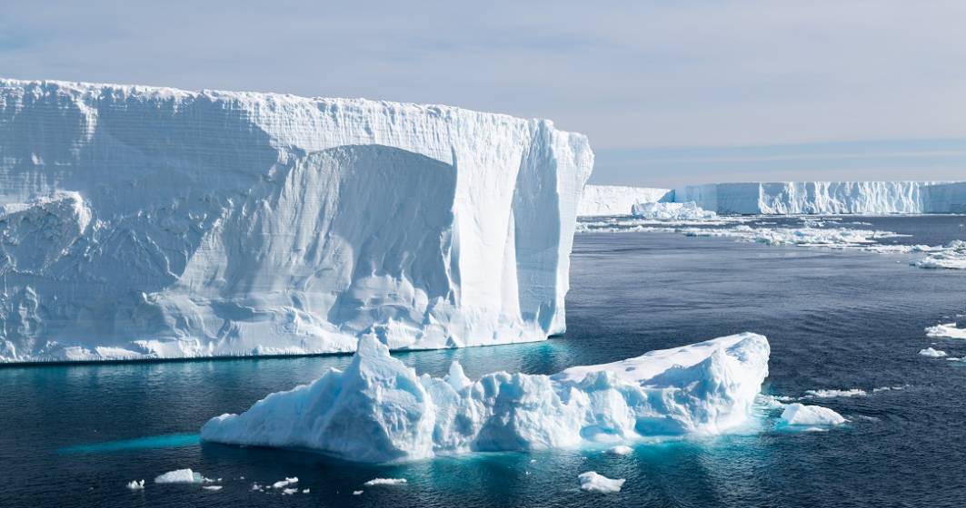 Imagine pentru articolul: Un bloc de gheață cu o suprafață cât cea a orașului Los Angeles, s-a dezintegrat în Antarctica