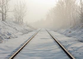 Imagine: Probleme pe căile ferate, din cauza ninsorilor și frigului. Ce trenuri au...
