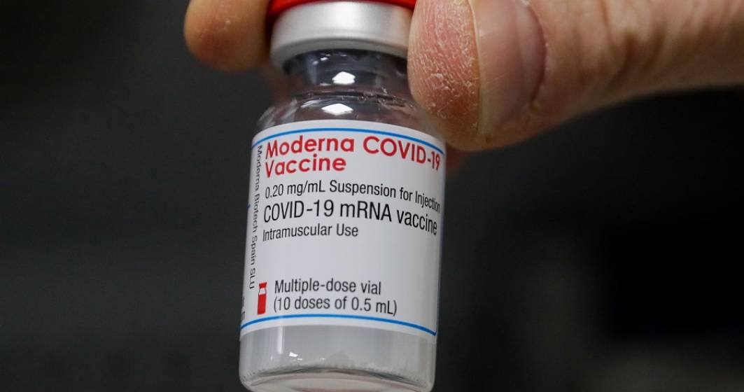 Imagine pentru articolul: De la 1 februarie se începe imunizare cu vaccinul Moderna, în România