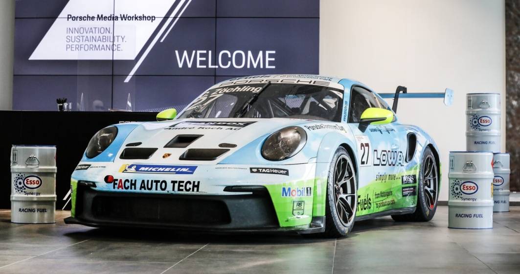 Imagine pentru articolul: Prima mașină care a primit combustibilul sintetic de la fabrica susținută de Porsche este un 911