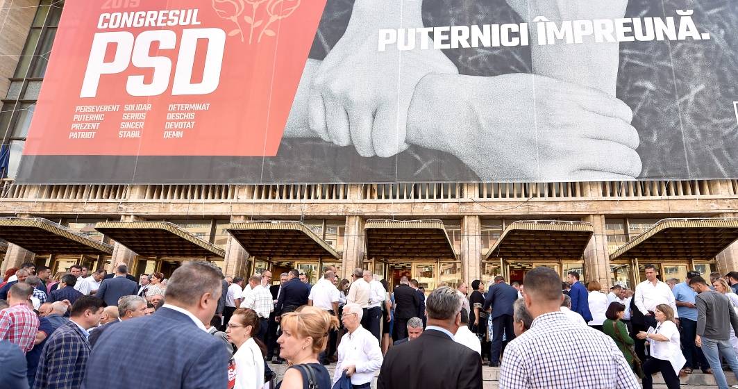 Imagine pentru articolul: Congres extraordinar al PSD, la Palatul Parlamentului, pentru desemnarea candidatului la alegerile prezidentiale