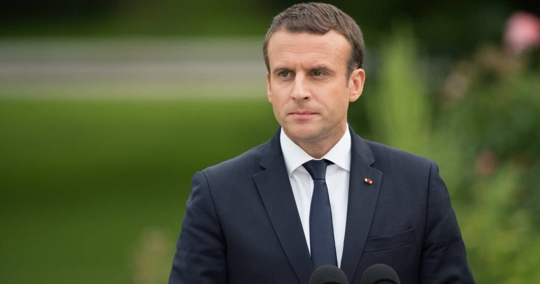 Imagine pentru articolul: Președintele Emmanuel Macron, confirmat pozitiv cu COVID-19