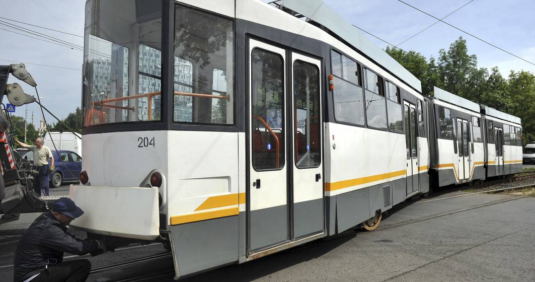 Imagine pentru articolul: Circulatia tramvaiului 41, blocata din cauza unui accident