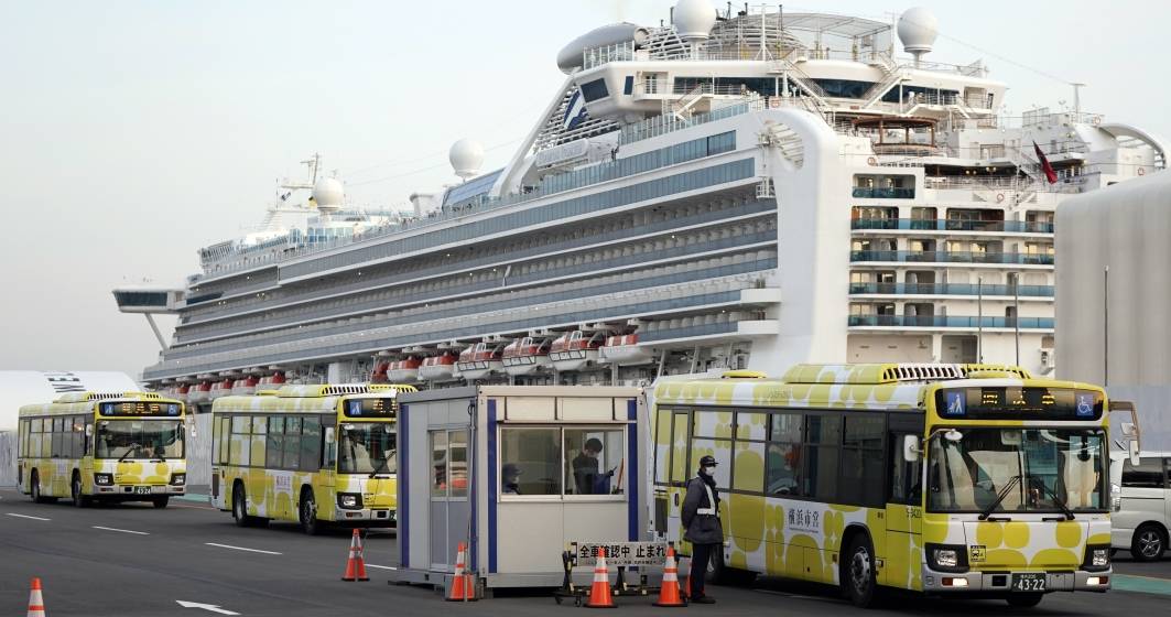 Imagine pentru articolul: MAE: Şase cetăţeni români de pe vasul ''Diamond Princess'' vor fi repatriaţi