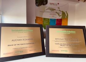 Imagine: Auchan România, desemnat și în 2023 Brandul Anului în Sustenabilitate în...