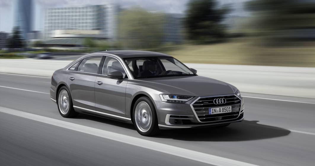 Imagine pentru articolul: Noul Audi A8 poate fi comandat in Romania